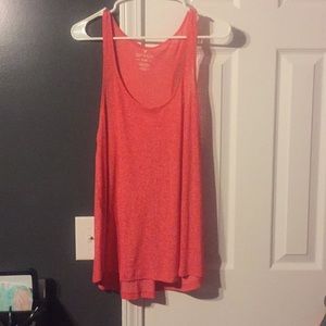 Coral/Red Soft and Sexy tank AE L